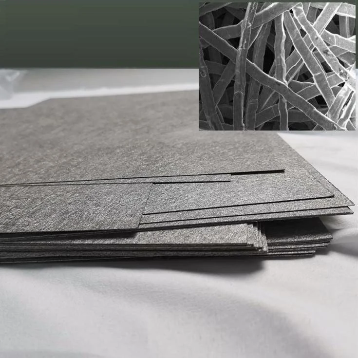 details fo titanium felt