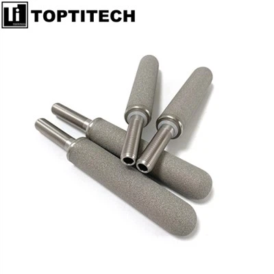 30-tolline titaanist poorne filtrielement M36 liidesega