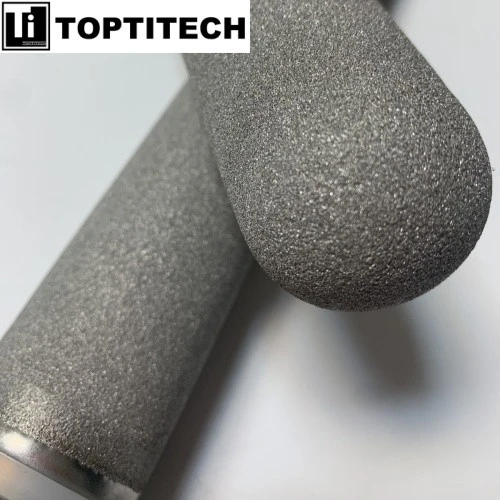 Porous Stainless Steel Gas Sparger With Nut Connection