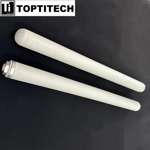 Ultra-high Precision Titanium Powder Sintered Filter Cartridge With M30 Connector suppliers